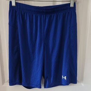 Under Armour Youth Royal Blue Athletic Shorts